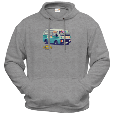 Motiv: Hoodie Premium FAIR WEAR - Kawaida's Journey - Dala Dala - bestimme auf Wunsch Details wie Produkt, Grösse, Farbe und Position selbst ! Motiv: Hoodie Premium FAIR WEAR - Kawaida's Journey - Dala Dala