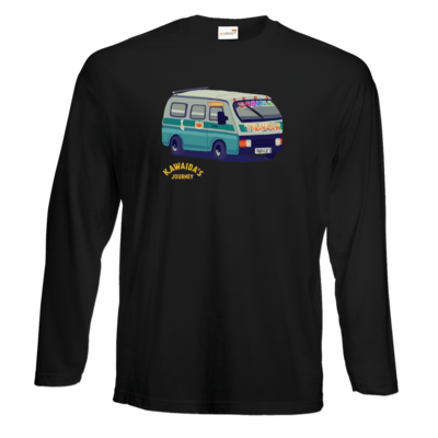 Motiv: Exact 190 Longsleeve FAIR WEAR - Kawaida's Journey - Dala Dala - bestimme auf Wunsch Details wie Produkt, Grösse, Farbe und Position selbst ! Motiv: Exact 190 Longsleeve FAIR WEAR - Kawaida's Journey - Dala Dala