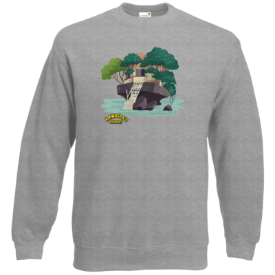 Motiv: Sweatshirt Classic - Kawaida's Journey - Beach House - bestimme auf Wunsch Details wie Produkt, Grösse, Farbe und Position selbst ! Motiv: Sweatshirt Classic - Kawaida's Journey - Beach House
