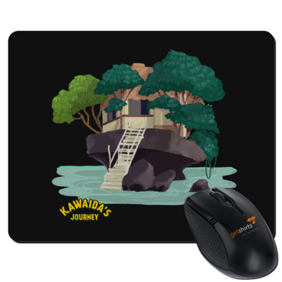 Motiv: Mousepad Textil - Kawaida's Journey - Beach House - bestimme auf Wunsch Details wie Produkt, Grösse, Farbe und Position selbst ! Motiv: Mousepad Textil - Kawaida's Journey - Beach House