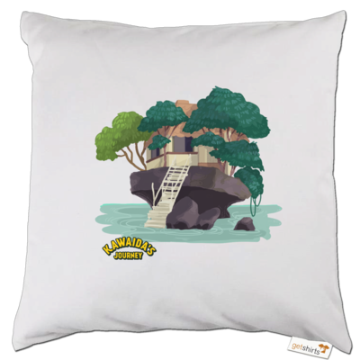 Motiv: Kissen - Kawaida's Journey - Beach House - bestimme auf Wunsch Details wie Produkt, Grösse, Farbe und Position selbst ! Motiv: Kissen - Kawaida's Journey - Beach House