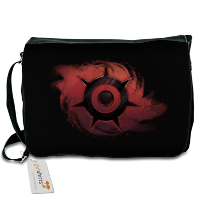Motiv: Schultertasche - Götter und Dämonen - Dämonenkrone - bestimme auf Wunsch Details wie Produkt, Grösse, Farbe und Position selbst ! Motiv: Schultertasche - Götter und Dämonen - Dämonenkrone