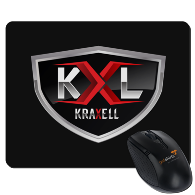 Motiv: Mousepad Textil - Kraxell - Logo - bestimme auf Wunsch Details wie Produkt, Grösse, Farbe und Position selbst ! Motiv: Mousepad Textil - Kraxell - Logo
