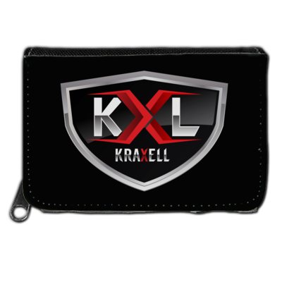Motiv: Geldboerse - Kraxell - Logo - bestimme auf Wunsch Details wie Produkt, Grösse, Farbe und Position selbst ! Motiv: Geldboerse - Kraxell - Logo
