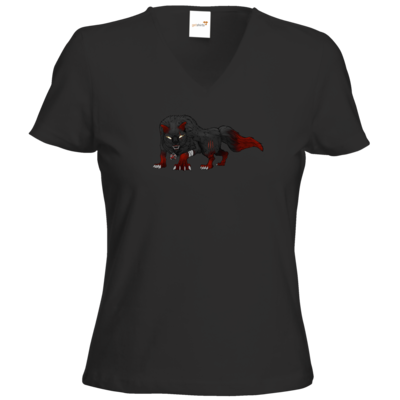 Motiv: T-Shirt Damen V-Neck Classic - Kraxell - Kraxellus - bestimme auf Wunsch Details wie Produkt, Grösse, Farbe und Position selbst ! Motiv: T-Shirt Damen V-Neck Classic - Kraxell - Kraxellus