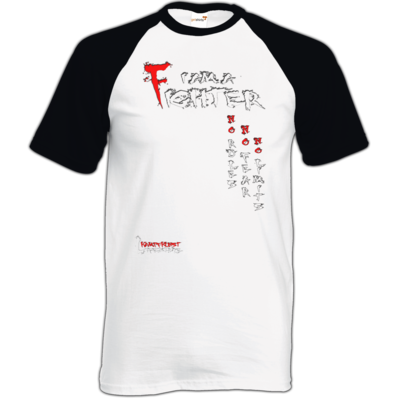 Motiv: TShirt Baseball - Kampfkunst Lifestyle - I am a Fighter - bestimme auf Wunsch Details wie Produkt, Grösse, Farbe und Position selbst ! Motiv: TShirt Baseball - Kampfkunst Lifestyle - I am a Fighter