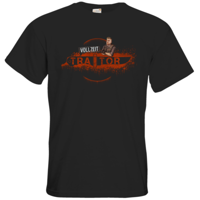 Motiv: T-Shirt Premium FAIR WEAR - Heidelwurst Merch - Curry - Vollzeit Traitor - bestimme auf Wunsch Details wie Produkt, Grösse, Farbe und Position selbst ! Motiv: T-Shirt Premium FAIR WEAR - Heidelwurst Merch - Curry - Vollzeit Traitor