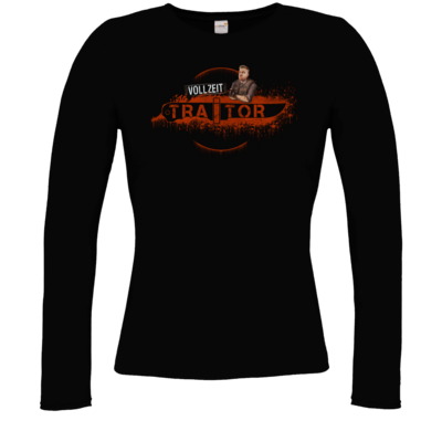 Motiv: Longsleeve Damen FAIR WEAR - Heidelwurst Merch - Curry - Vollzeit Traitor - bestimme auf Wunsch Details wie Produkt, Grösse, Farbe und Position selbst ! Motiv: Longsleeve Damen FAIR WEAR - Heidelwurst Merch - Curry - Vollzeit Traitor