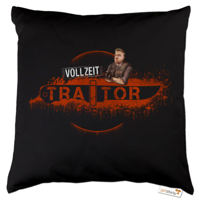 Motiv: Kissen Baumwolle - Heidelwurst Merch - Curry - Vollzeit Traitor - bestimme auf Wunsch Details wie Produkt, Grösse, Farbe und Position selbst ! Motiv: Kissen Baumwolle - Heidelwurst Merch - Curry - Vollzeit Traitor