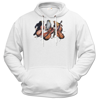 Motiv: Hoodie Premium FAIR WEAR - Vogelmenschen - Akopalützika - bestimme auf Wunsch Details wie Produkt, Grösse, Farbe und Position selbst ! Motiv: Hoodie Premium FAIR WEAR - Vogelmenschen - Akopalützika