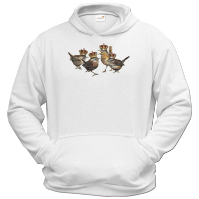 Motiv: Hoodie Classic - Vogelmenschen - Quatuor Coronati - bestimme auf Wunsch Details wie Produkt, Grösse, Farbe und Position selbst ! Motiv: Hoodie Classic - Vogelmenschen - Quatuor Coronati