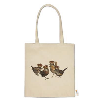 Motiv: Baumwolltasche - Vogelmenschen - Quatuor Coronati - bestimme auf Wunsch Details wie Produkt, Grösse, Farbe und Position selbst ! Motiv: Baumwolltasche - Vogelmenschen - Quatuor Coronati