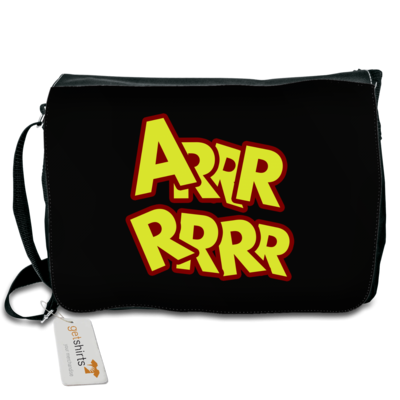 Motiv: Schultertasche - ARRRRRRR - bestimme auf Wunsch Details wie Produkt, Grösse, Farbe und Position selbst ! Motiv: Schultertasche - ARRRRRRR