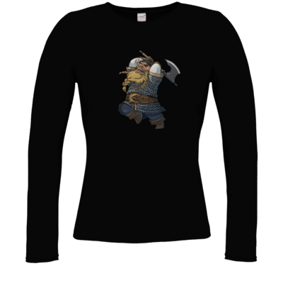 Motiv: Longsleeve Damen FAIR WEAR - Let's Plays - Bokklawash - Chibi - bestimme auf Wunsch Details wie Produkt, Grösse, Farbe und Position selbst ! Motiv: Longsleeve Damen FAIR WEAR - Let's Plays - Bokklawash - Chibi