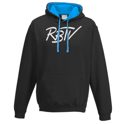 Motiv: Two-Tone Hoodie - RBTV - Oldschool Logo - bestimme auf Wunsch Details wie Produkt, Grösse, Farbe und Position selbst ! Motiv: Two-Tone Hoodie - RBTV - Oldschool Logo