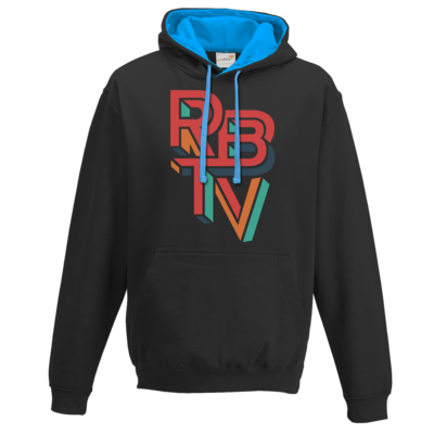 Motiv: Two-Tone Hoodie - Escher Logo - bestimme auf Wunsch Details wie Produkt, Grösse, Farbe und Position selbst ! Motiv: Two-Tone Hoodie - Escher Logo
