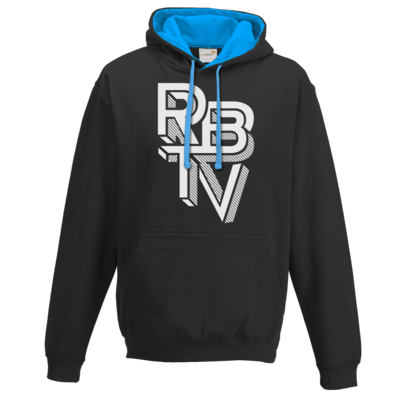 Motiv: Two-Tone Hoodie - Escher s_w - bestimme auf Wunsch Details wie Produkt, Grösse, Farbe und Position selbst ! Motiv: Two-Tone Hoodie - Escher s_w