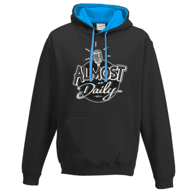 Motiv: Two-Tone Hoodie - Almost Daily - bestimme auf Wunsch Details wie Produkt, Grösse, Farbe und Position selbst ! Motiv: Two-Tone Hoodie - Almost Daily