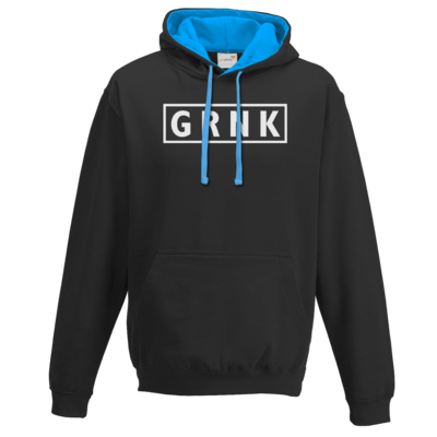 Motiv: Two-Tone Hoodie - Grnk - bestimme auf Wunsch Details wie Produkt, Grösse, Farbe und Position selbst ! Motiv: Two-Tone Hoodie - Grnk