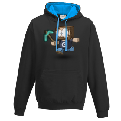 Motiv: Two-Tone Hoodie - Gronkhcraft - bestimme auf Wunsch Details wie Produkt, Grösse, Farbe und Position selbst ! Motiv: Two-Tone Hoodie - Gronkhcraft