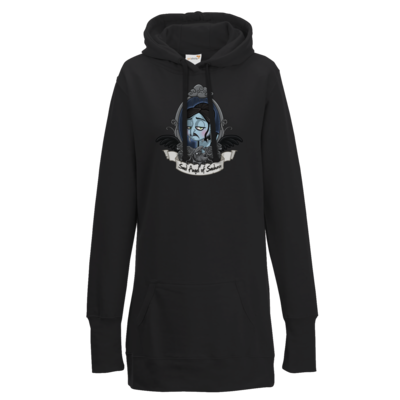Motiv: Lady Longline Hoodie - Traenenmond - bestimme auf Wunsch Details wie Produkt, Grösse, Farbe und Position selbst ! Motiv: Lady Longline Hoodie - Traenenmond