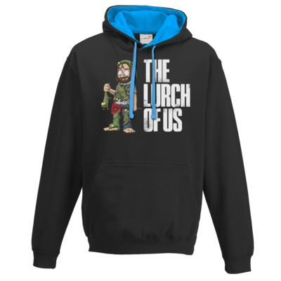 Motiv: Two-Tone Hoodie - The Lurch of us - bestimme auf Wunsch Details wie Produkt, Grösse, Farbe und Position selbst ! Motiv: Two-Tone Hoodie - The Lurch of us