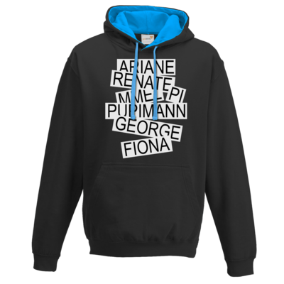 Motiv: Two-Tone Hoodie - Insider - bestimme auf Wunsch Details wie Produkt, Grösse, Farbe und Position selbst ! Motiv: Two-Tone Hoodie - Insider
