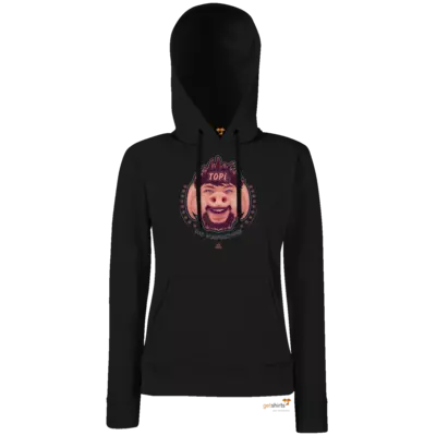 Motiv: Hoodie Damen Classic - TOPI Wunderschwein - bestimme auf Wunsch Details wie Produkt, Grösse, Farbe und Position selbst ! Motiv: Hoodie Damen Classic - TOPI Wunderschwein
