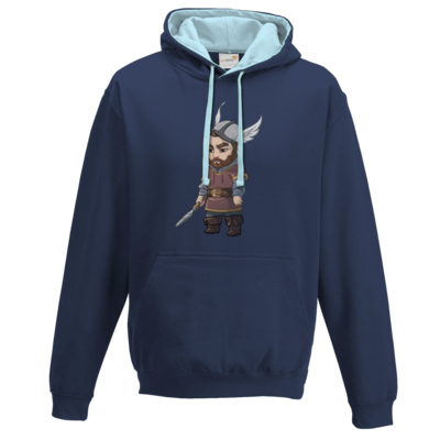 Motiv: Two-Tone Hoodie - Let's Plays - Nubor der Schildlose - Chibi - bestimme auf Wunsch Details wie Produkt, Grösse, Farbe und Position selbst ! Motiv: Two-Tone Hoodie - Let's Plays - Nubor der Schildlose - Chibi