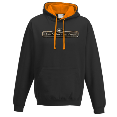 Motiv: Two-Tone Hoodie - Logos - Schriftzug Das Schwarze Auge - bestimme auf Wunsch Details wie Produkt, Grösse, Farbe und Position selbst ! Motiv: Two-Tone Hoodie - Logos - Schriftzug Das Schwarze Auge