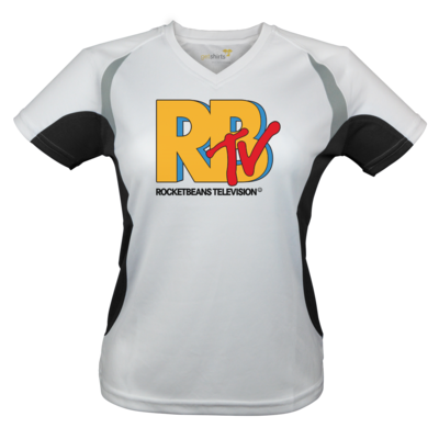 Motiv: Laufshirt Lady Running T - MTV Style Logo - bestimme auf Wunsch Details wie Produkt, Grösse, Farbe und Position selbst ! Motiv: Laufshirt Lady Running T - MTV Style Logo