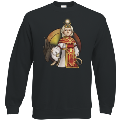 Motiv: Sweatshirt Classic - Götter - Praios - Chibi - bestimme auf Wunsch Details wie Produkt, Grösse, Farbe und Position selbst ! Motiv: Sweatshirt Classic - Götter - Praios - Chibi
