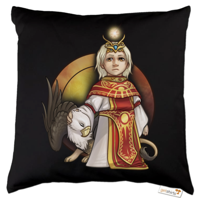 Motiv: Kissen Baumwolle - Götter - Praios - Chibi - bestimme auf Wunsch Details wie Produkt, Grösse, Farbe und Position selbst ! Motiv: Kissen Baumwolle - Götter - Praios - Chibi