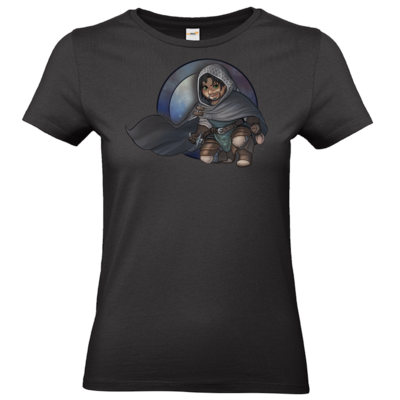 Motiv: T-Shirt Damen Premium FAIR WEAR - Götter - Phex - Chibi - bestimme auf Wunsch Details wie Produkt, Grösse, Farbe und Position selbst ! Motiv: T-Shirt Damen Premium FAIR WEAR - Götter - Phex - Chibi