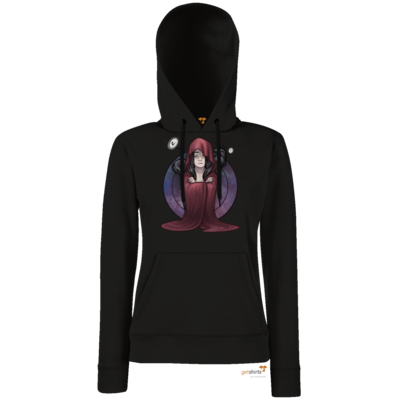 Motiv: Hoodie Damen Classic - Götter - Boron - Chibi - bestimme auf Wunsch Details wie Produkt, Grösse, Farbe und Position selbst ! Motiv: Hoodie Damen Classic - Götter - Boron - Chibi