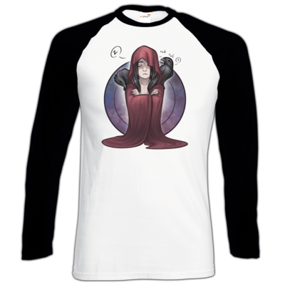 Motiv: Longsleeve Baseball T - Götter - Boron - Chibi - bestimme auf Wunsch Details wie Produkt, Grösse, Farbe und Position selbst ! Motiv: Longsleeve Baseball T - Götter - Boron - Chibi