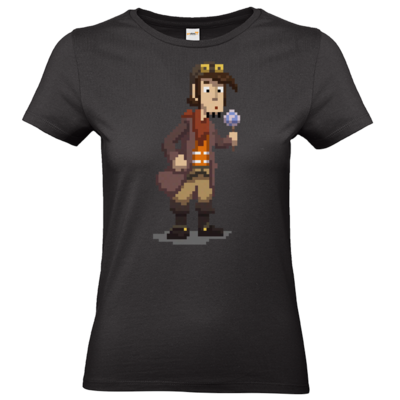 Motiv: T-Shirt Damen Premium FAIR WEAR - Deponia - Pixelrufus - bestimme auf Wunsch Details wie Produkt, Grösse, Farbe und Position selbst ! Motiv: T-Shirt Damen Premium FAIR WEAR - Deponia - Pixelrufus