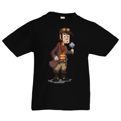 Motiv: Kids T-Shirt Premium FAIR WEAR - Deponia - Pixelrufus - bestimme auf Wunsch Details wie Produkt, Grösse, Farbe und Position selbst ! Motiv: Kids T-Shirt Premium FAIR WEAR - Deponia - Pixelrufus