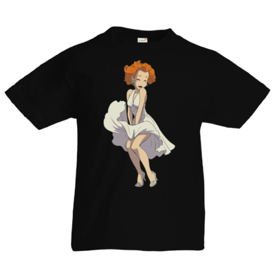 Motiv: Kids T-Shirt Premium FAIR WEAR - Deponia - Marilyn Monroe Goal - bestimme auf Wunsch Details wie Produkt, Grösse, Farbe und Position selbst ! Motiv: Kids T-Shirt Premium FAIR WEAR - Deponia - Marilyn Monroe Goal