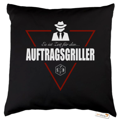Motiv: Kissen Baumwolle - SizzleBrothers - Grillen - Auftragsgriller - bestimme auf Wunsch Details wie Produkt, Grösse, Farbe und Position selbst ! Motiv: Kissen Baumwolle - SizzleBrothers - Grillen - Auftragsgriller