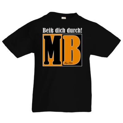 Motiv: Kids T-Shirt Premium FAIR WEAR - Beiss dich durch - bestimme auf Wunsch Details wie Produkt, Grösse, Farbe und Position selbst ! Motiv: Kids T-Shirt Premium FAIR WEAR - Beiss dich durch