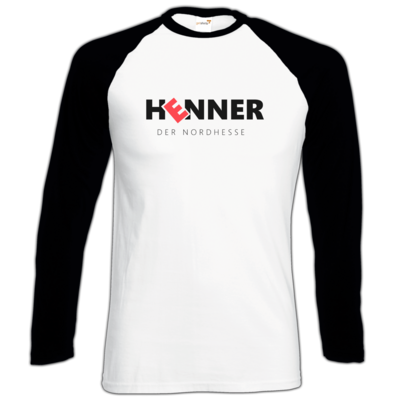 Motiv: Longsleeve Baseball T - Logo - bestimme auf Wunsch Details wie Produkt, Grösse, Farbe und Position selbst ! Motiv: Longsleeve Baseball T - Logo