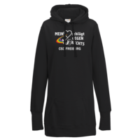 Motiv: Lady Longline Hoodie - Mein Herz schlägt gegen Rechts - bestimme auf Wunsch Details wie Produkt, Grösse, Farbe und Position selbst ! Motiv: Lady Longline Hoodie - Mein Herz schlägt gegen Rechts