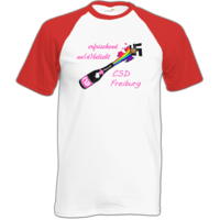 Motiv: Baseball-T FAIR WEAR - Erfrischend pink - bestimme auf Wunsch Details wie Produkt, Grösse, Farbe und Position selbst ! Motiv: Baseball-T FAIR WEAR - Erfrischend pink