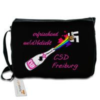 Motiv: Schultertasche - Erfrischend pink - bestimme auf Wunsch Details wie Produkt, Grösse, Farbe und Position selbst ! Motiv: Schultertasche - Erfrischend pink