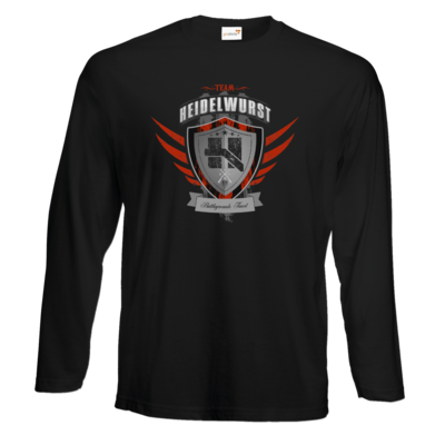 Motiv: Exact 190 Longsleeve FAIR WEAR - Team Heidelwurst - bestimme auf Wunsch Details wie Produkt, Grösse, Farbe und Position selbst ! Motiv: Exact 190 Longsleeve FAIR WEAR - Team Heidelwurst