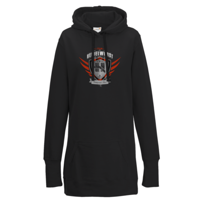 Motiv: Lady Longline Hoodie - Team Heidelwurst - bestimme auf Wunsch Details wie Produkt, Grösse, Farbe und Position selbst ! Motiv: Lady Longline Hoodie - Team Heidelwurst