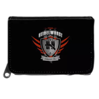 Motiv: Geldboerse - Team Heidelwurst - bestimme auf Wunsch Details wie Produkt, Grösse, Farbe und Position selbst ! Motiv: Geldboerse - Team Heidelwurst