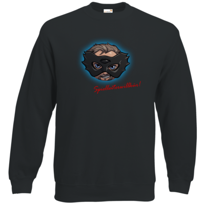 Motiv: Sweatshirt Classic - Let's Plays - Das Buch der Macht - Chibi - glow - bestimme auf Wunsch Details wie Produkt, Grösse, Farbe und Position selbst ! Motiv: Sweatshirt Classic - Let's Plays - Das Buch der Macht - Chibi - glow
