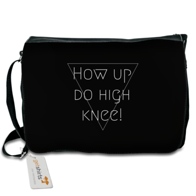 Motiv: Schultertasche - High Knee - bestimme auf Wunsch Details wie Produkt, Grösse, Farbe und Position selbst ! Motiv: Schultertasche - High Knee